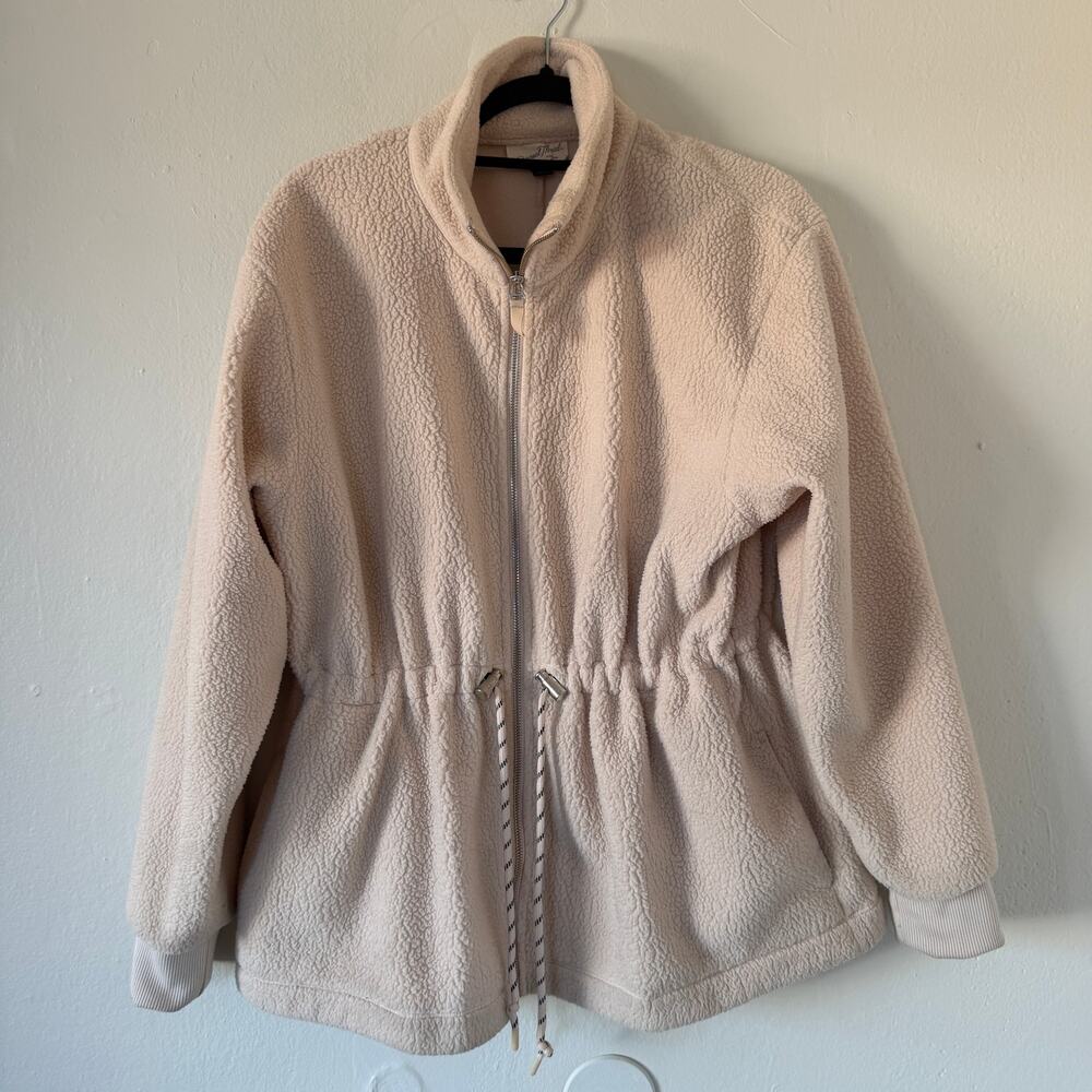 Universal Thread Sherpa cinched waist jacket